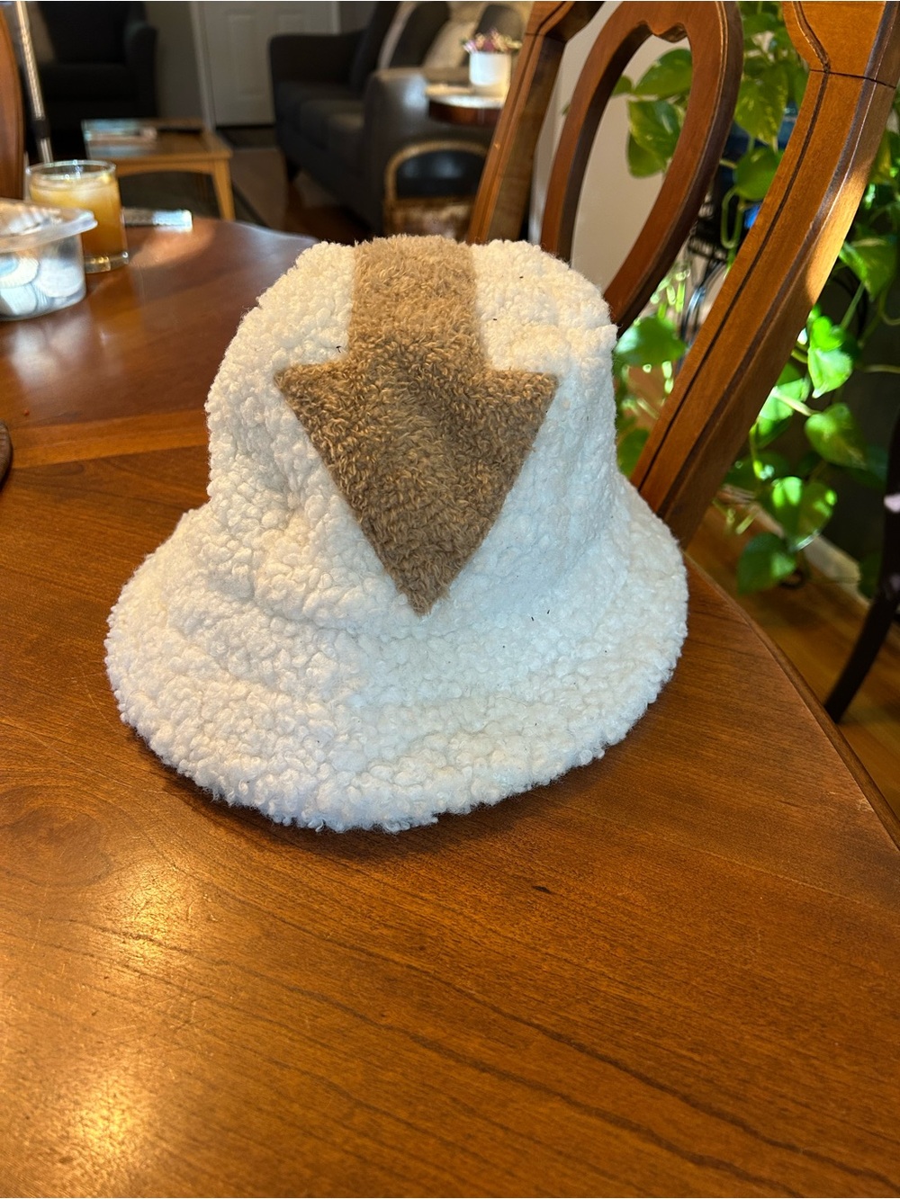 Avatar:The Lady Airbender Appa Sherpa Bucket Hat